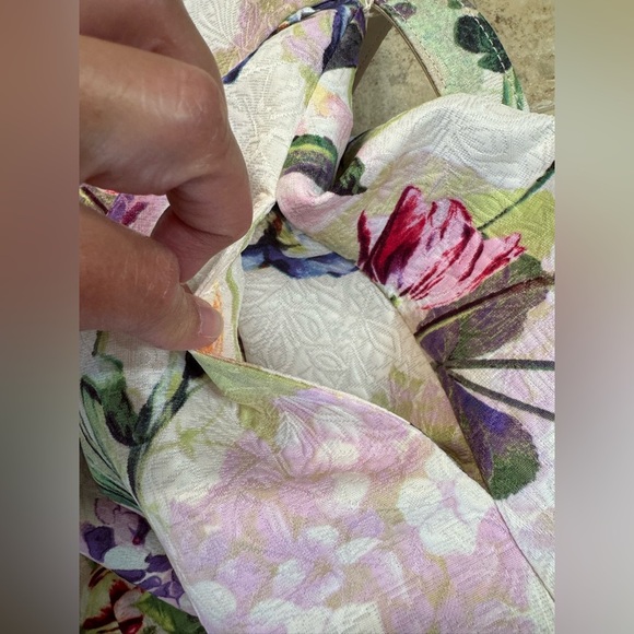 NWT Women’s Danny and Nicole A-Line Floral Sleeveless Dress w/ Pockets size 6 - Picture 11 of 13